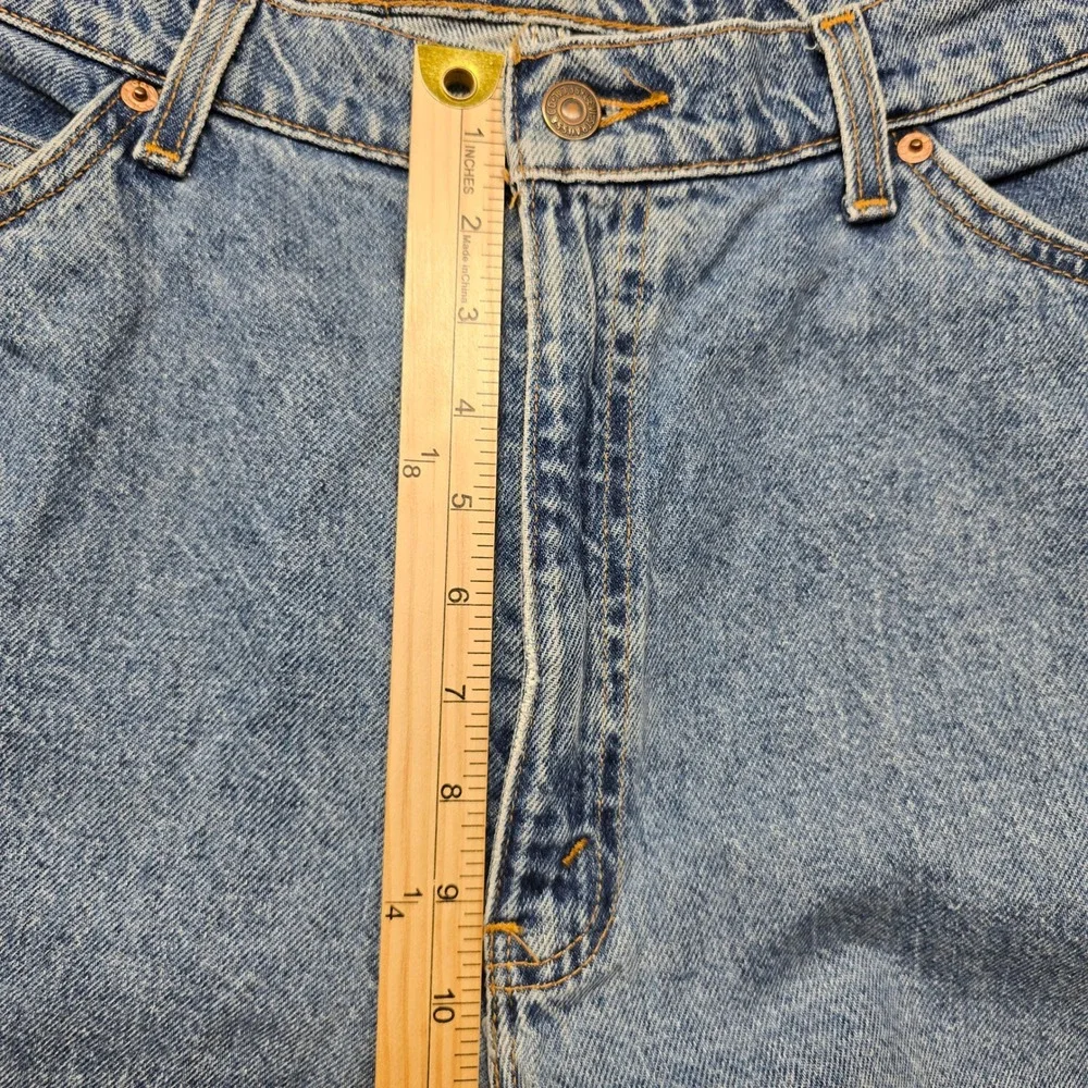 Vintage 1996 Levis 560 Orange Tab Loose Fit Jeans Mens 38x34 Blue Denim Tapered